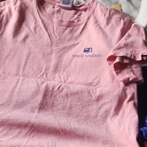 Simply Southern Pink Kids T-Shirt‎